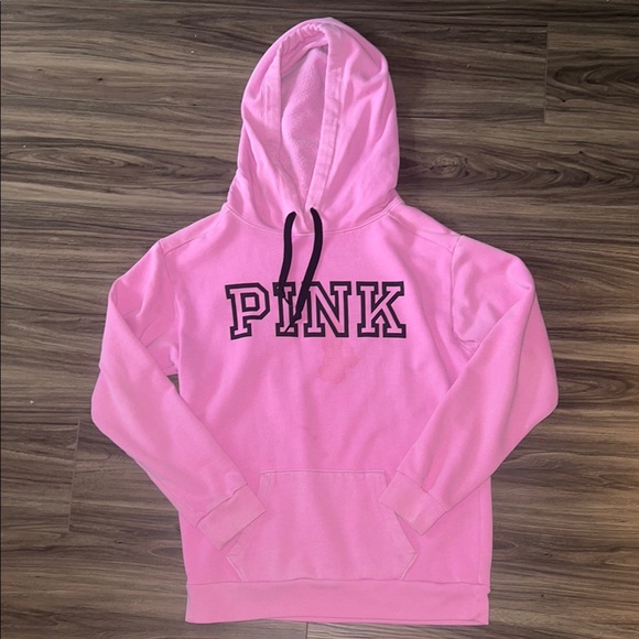 PINK Victoria's Secret Bubblegum Pink Hoodie - Picture 2 of 11